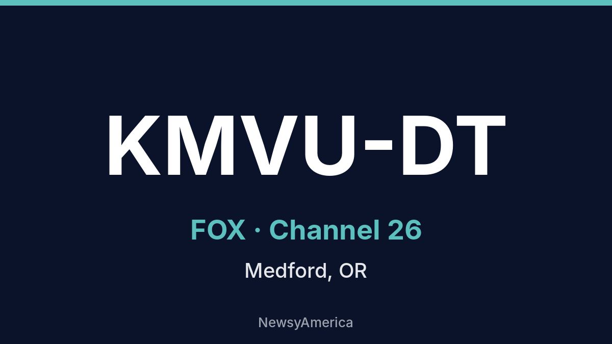 KMVU-DT – FOX 26 Medford
