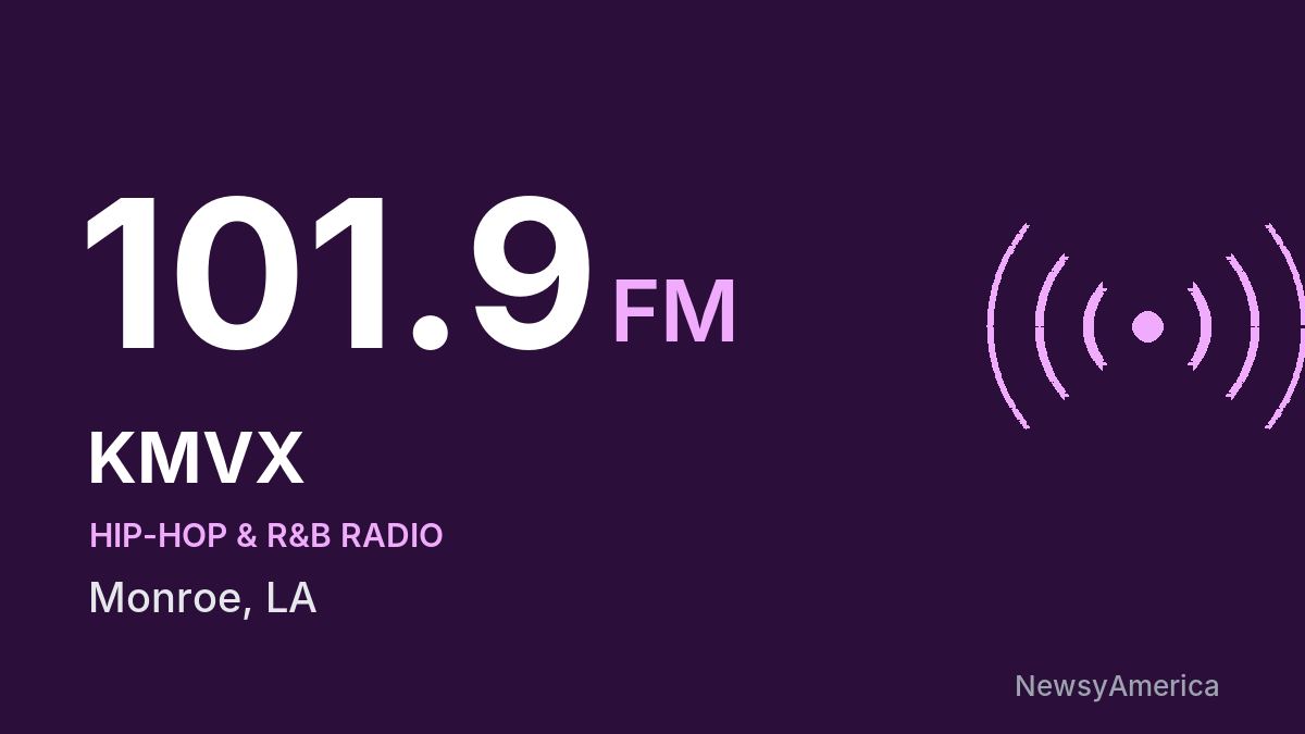 KMVX 101.9 FM – Monroe