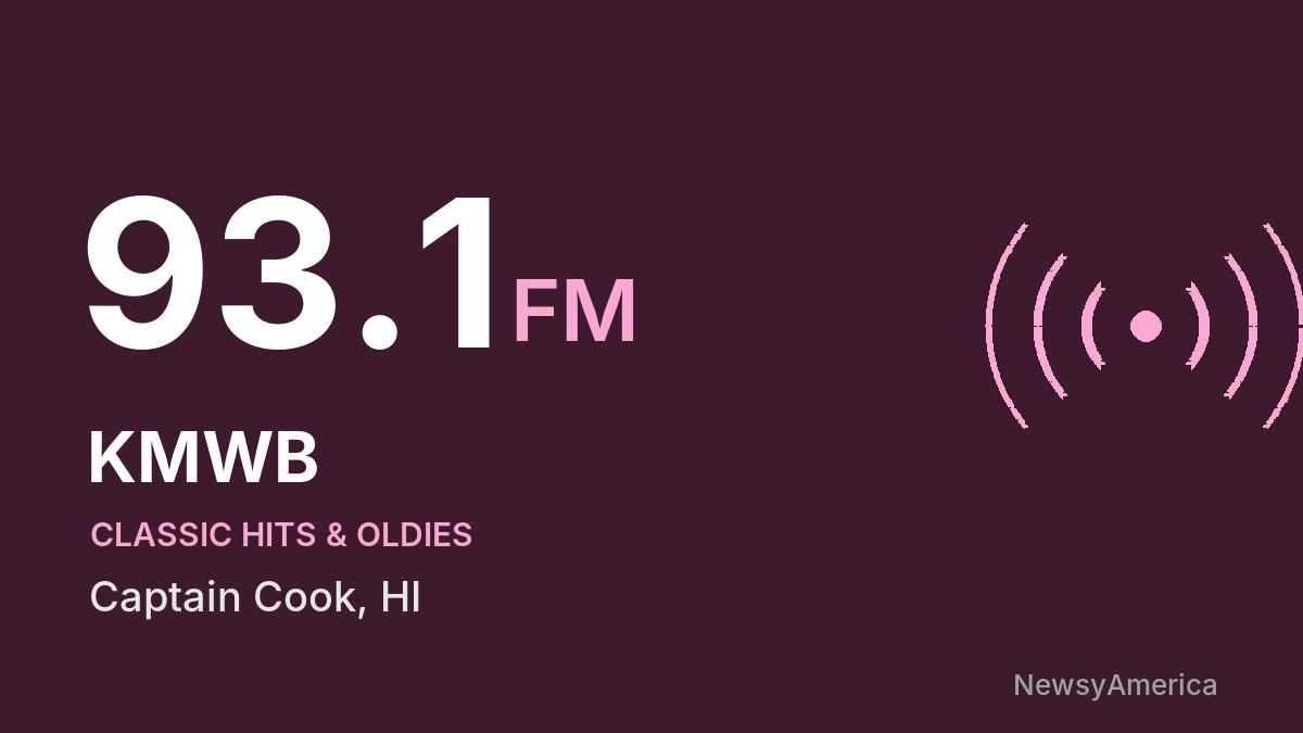 KMWB 93.1 FM – Captain Cook