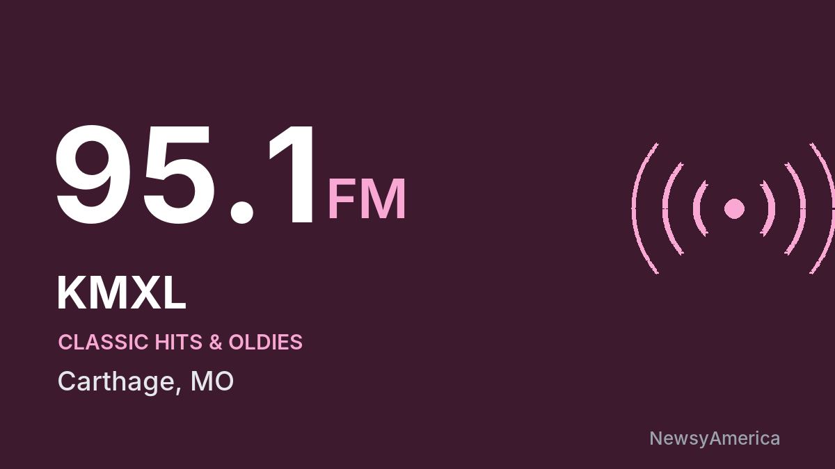KMXL 95.1 FM – Carthage
