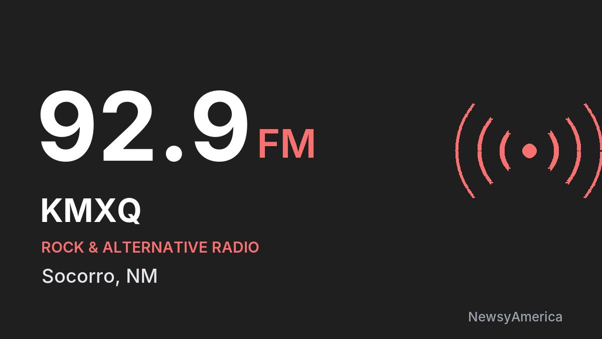 KMXQ 92.9 FM – Socorro