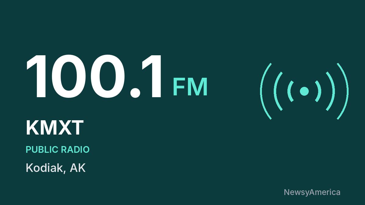 KMXT 100.1 FM – Kodiak
