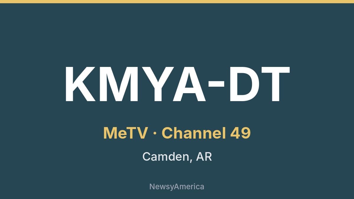 KMYA-DT – MeTV 49 Little Rock