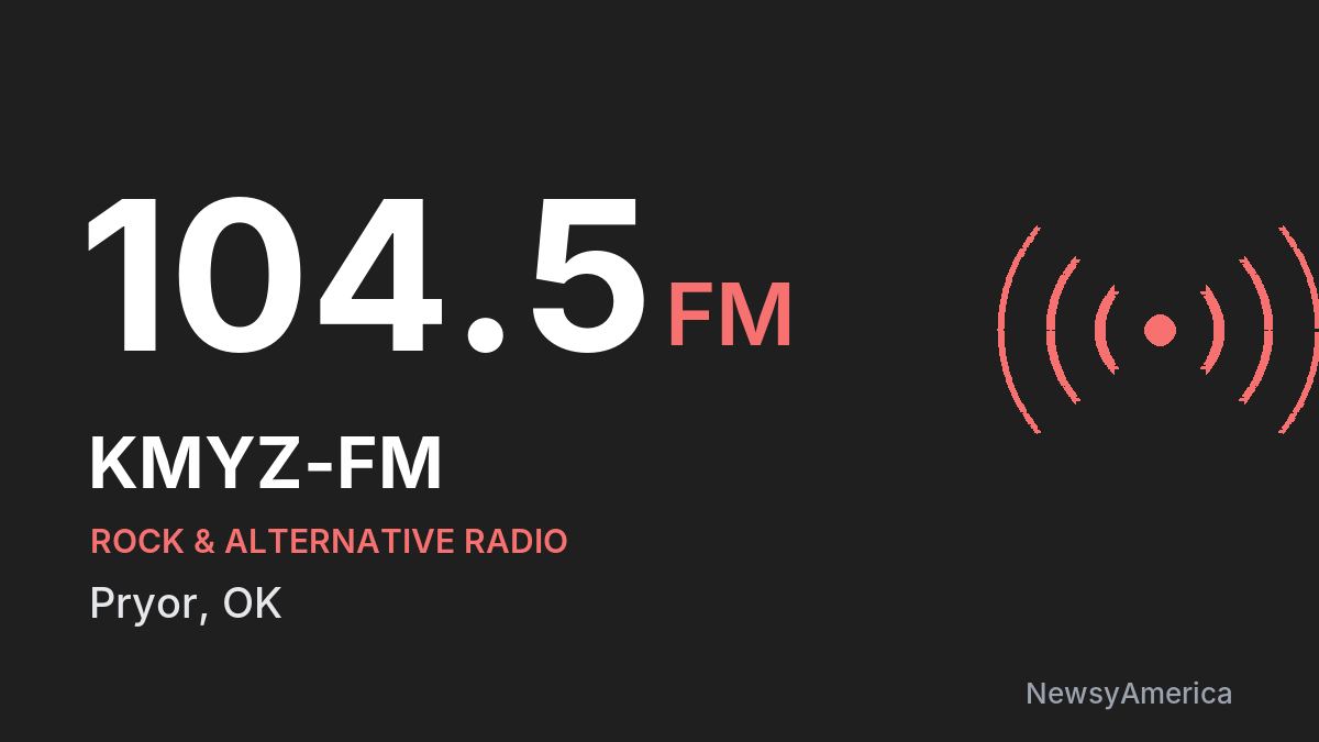 KMYZ-FM 104.5 FM – Pryor