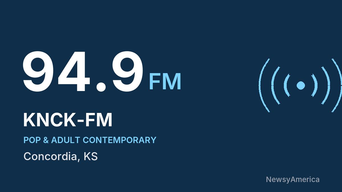 KNCK-FM 94.9 FM – Concordia
