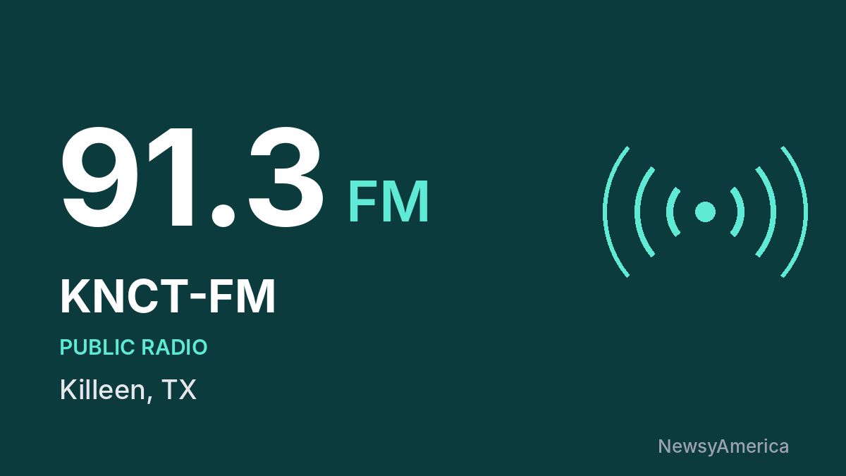 KNCT-FM 91.3 FM – Killeen