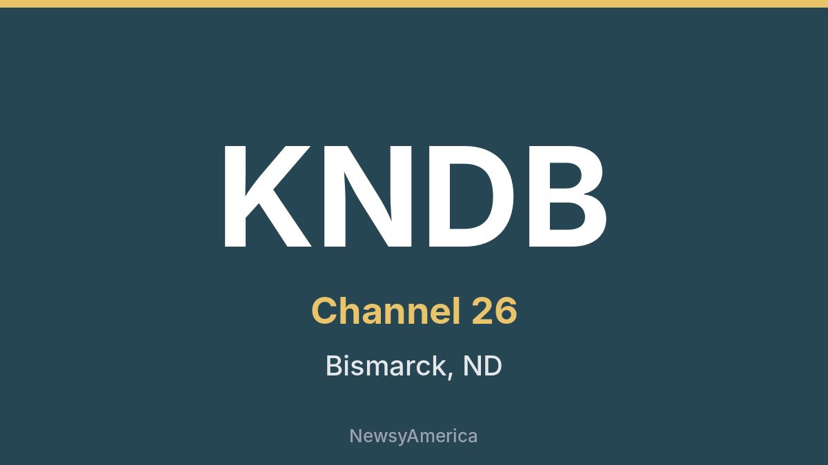 KNDB – Channel 26 Minot