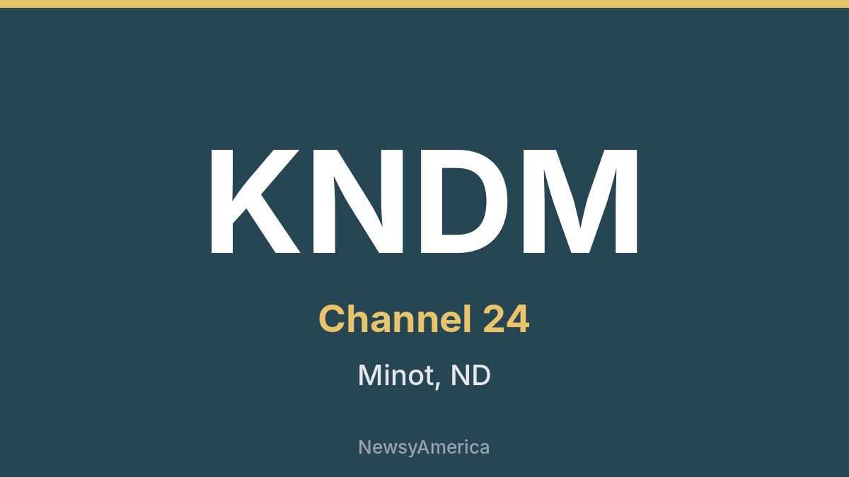 KNDM – Channel 24 Minot
