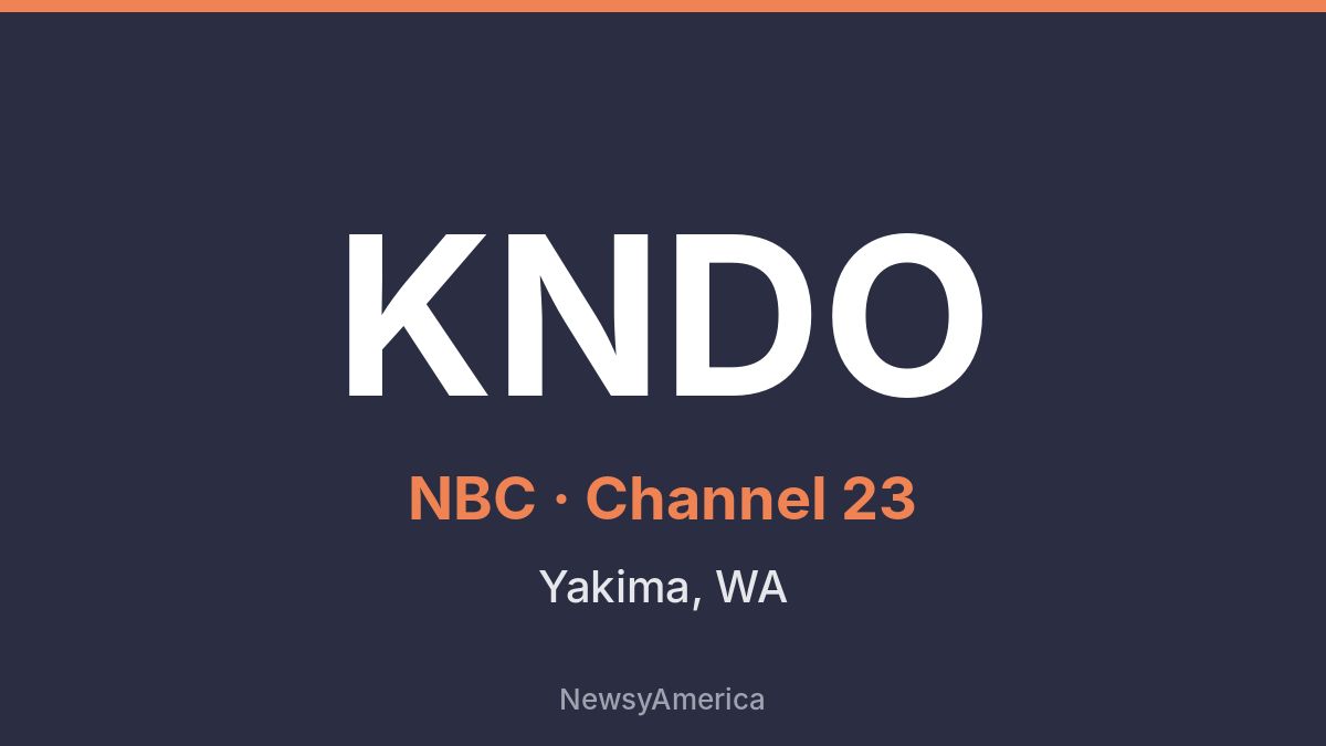 KNDO – NBC 23 Yakima