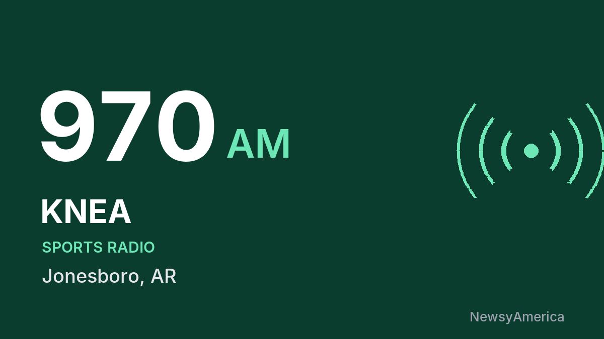 KNEA 970 AM – Jonesboro