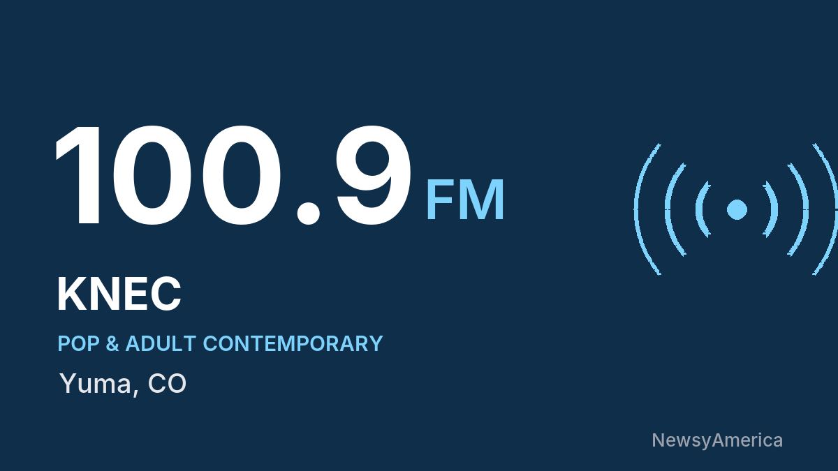 KNEC 100.9 FM – Yuma