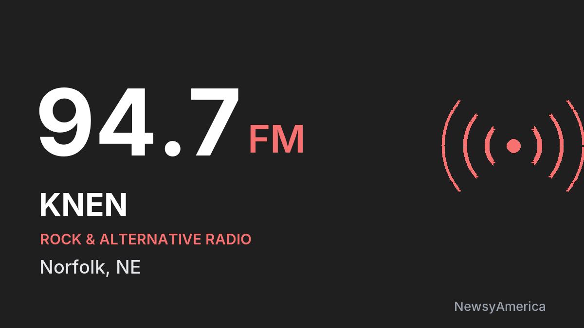 KNEN 94.7 FM – Norfolk