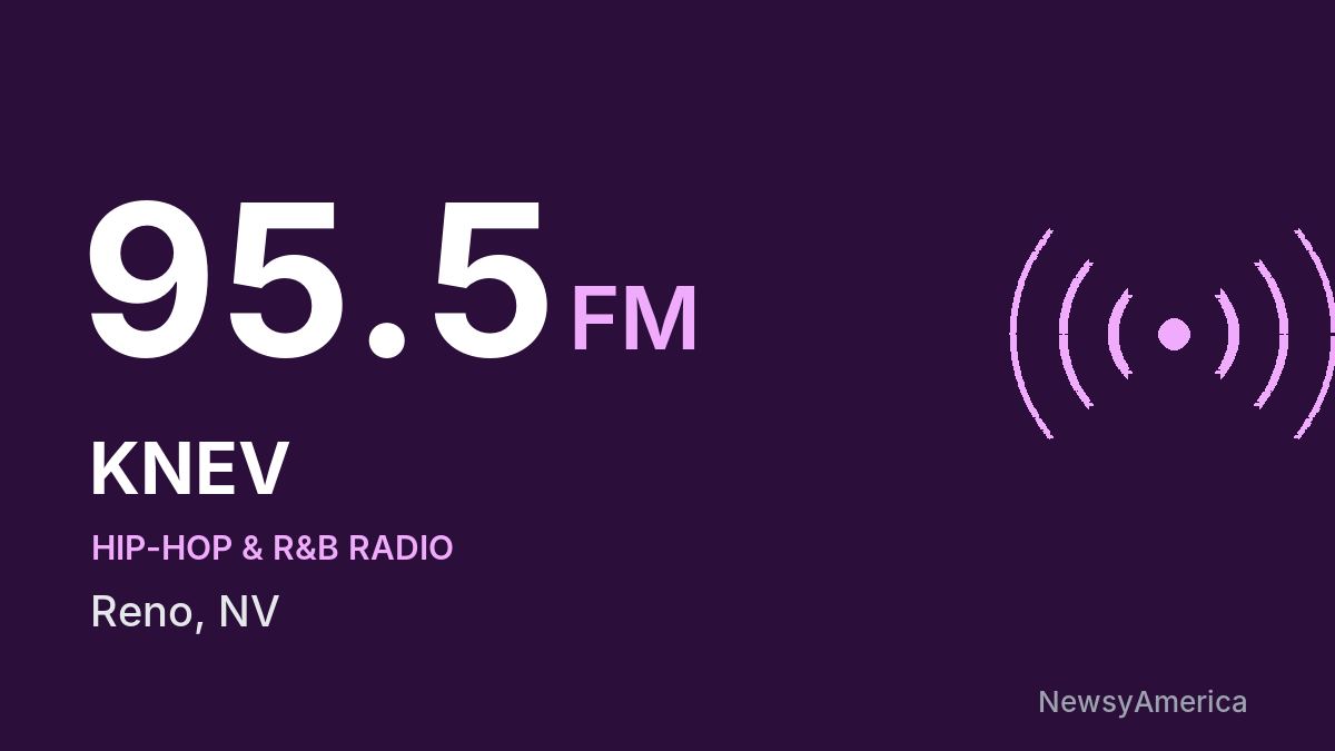 KNEV 95.5 FM – Reno