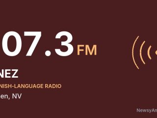 KNEZ 107.3 FM, Hazen, NV