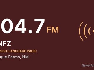 KNFZ 104.7 FM, Bosque Farms, NM