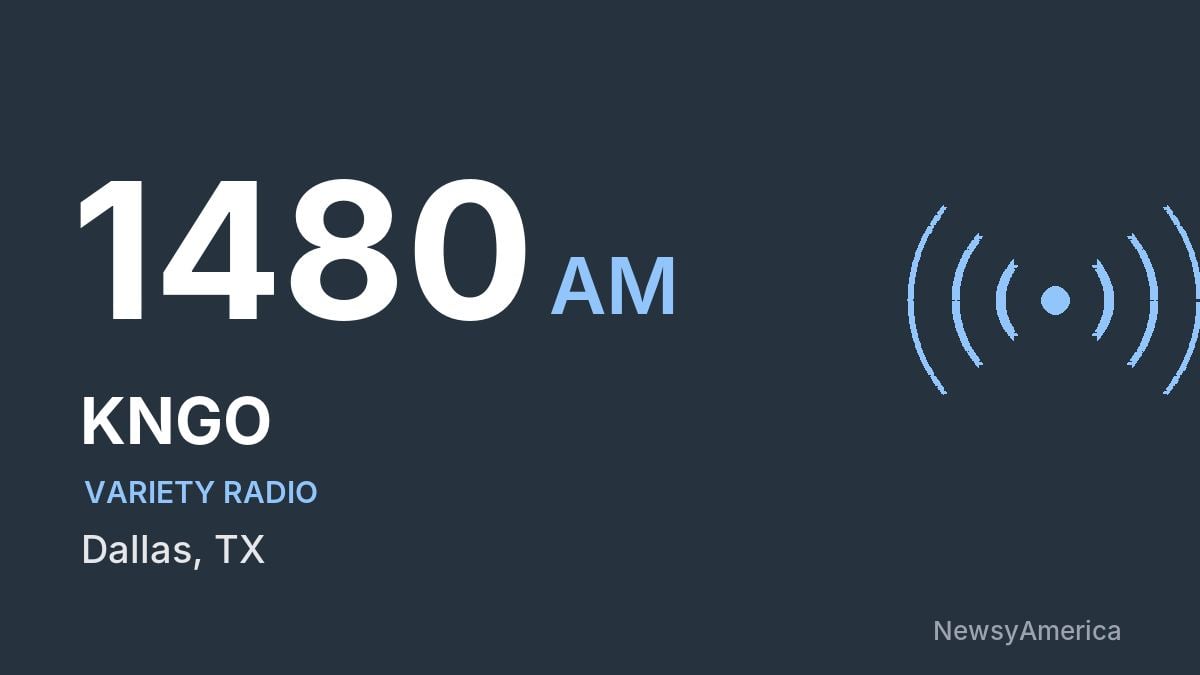 KNGO 1480 AM – Dallas