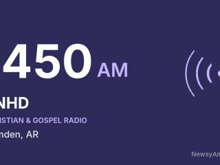 KNHD 1450 AM, Camden, AR