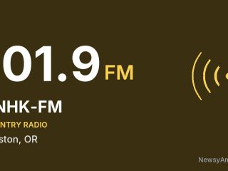 KNHK-FM 101.9 FM, Weston, OR