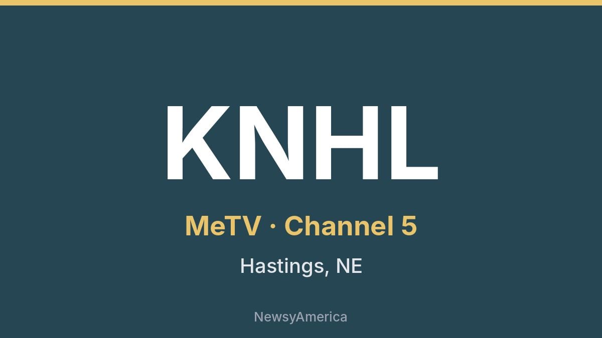 KNHL – MeTV 5 Lincoln
