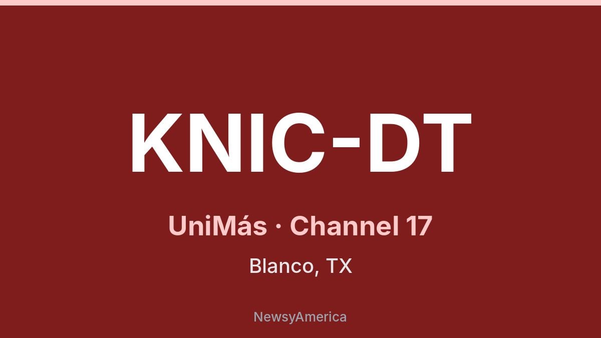 KNIC-DT – UniMás 17 San Antonio