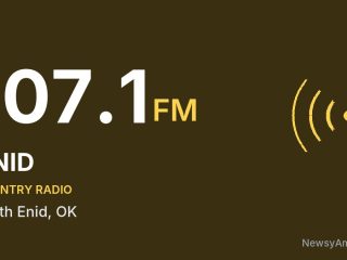 KNID 107.1 FM, North Enid, OK