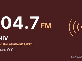 KNIV 104.7 FM, Lyman, WY