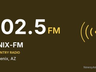 KNIX-FM 102.5 FM, Phoenix, AZ