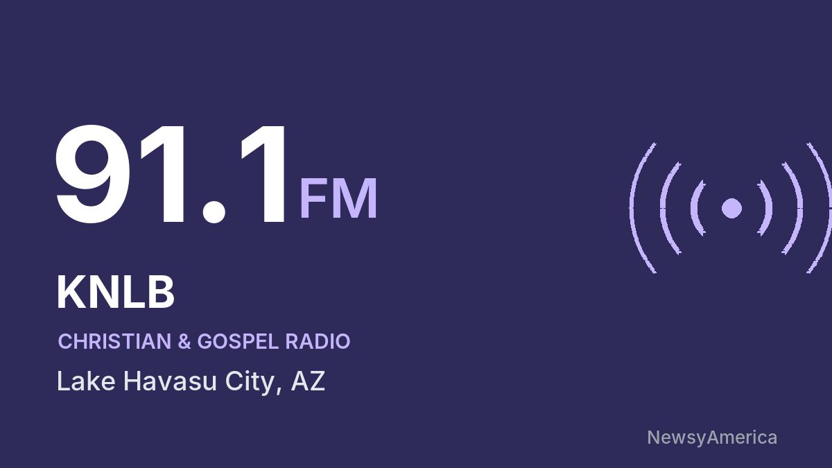 KNLB 91.1 FM – Lake Havasu City