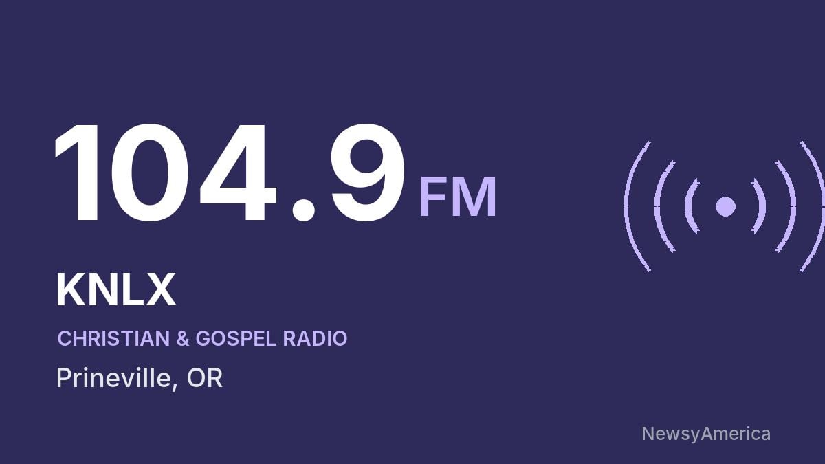 KNLX 104.9 FM – Prineville