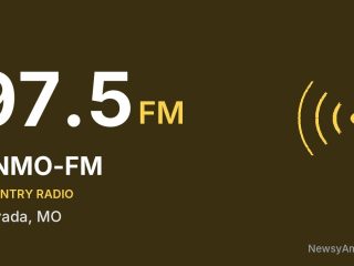 KNMO-FM 97.5 FM, Nevada, MO