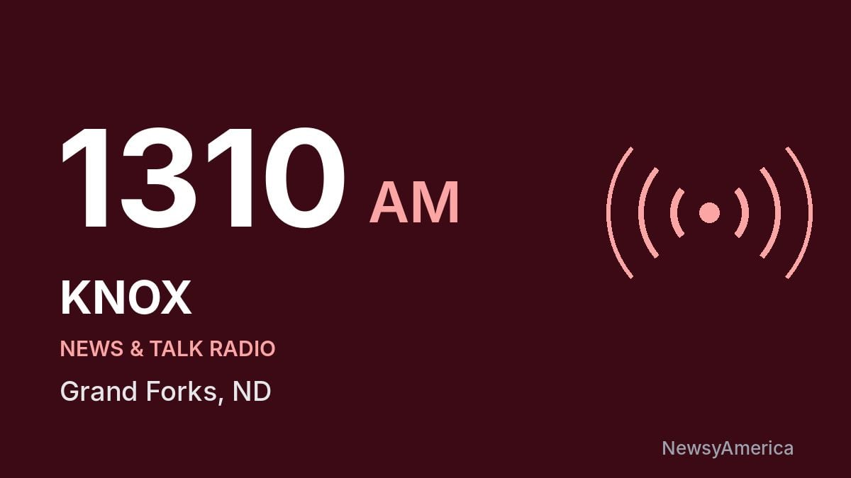 KNOX 1310 AM – Grand Forks