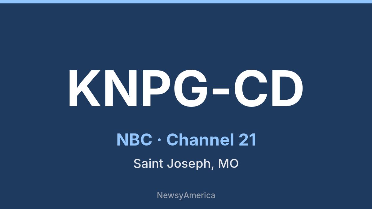 KNPG-CD – NBC 21 St. Joseph