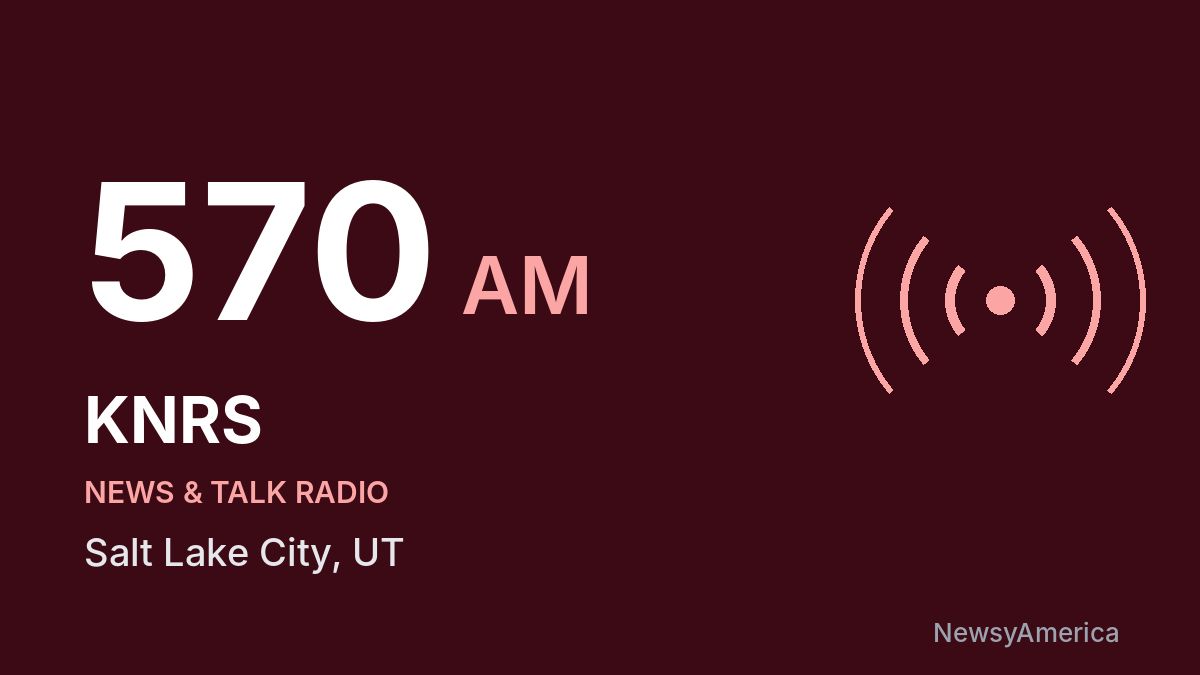 KNRS 570 AM – Salt Lake City