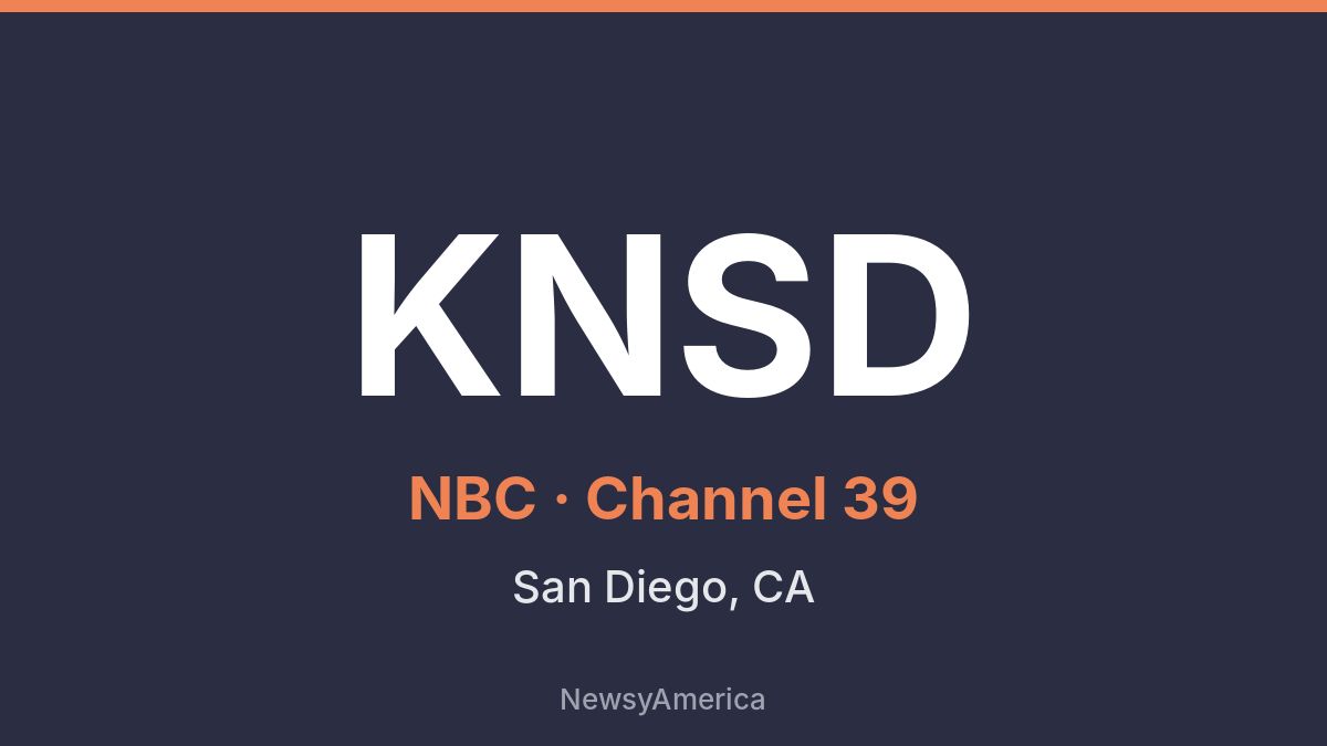 KNSD – NBC 39 San Diego