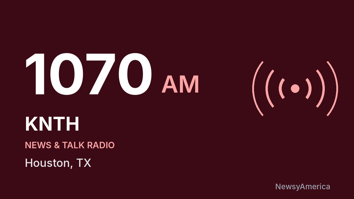 KNTH 1070 AM – Houston