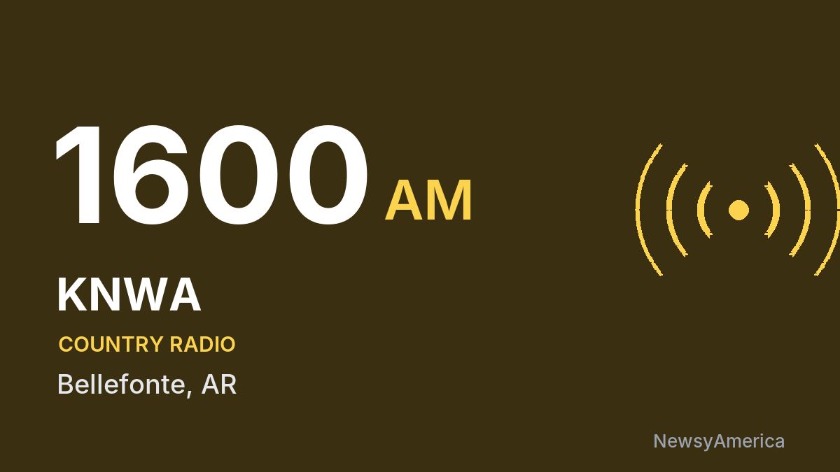 KNWA 1600 AM – Bellefonte