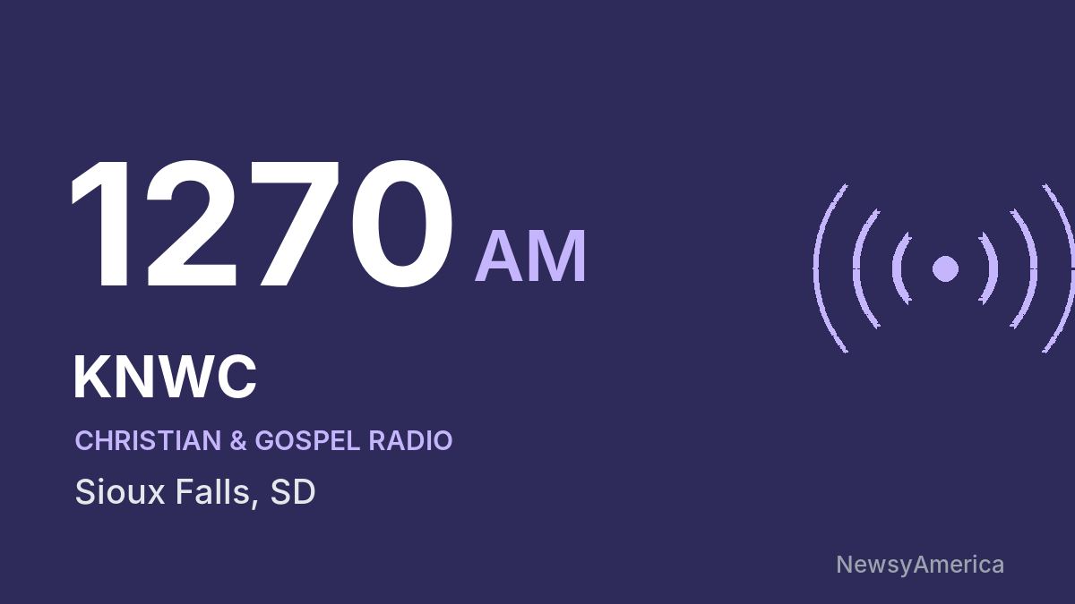KNWC 1270 AM – Sioux Falls