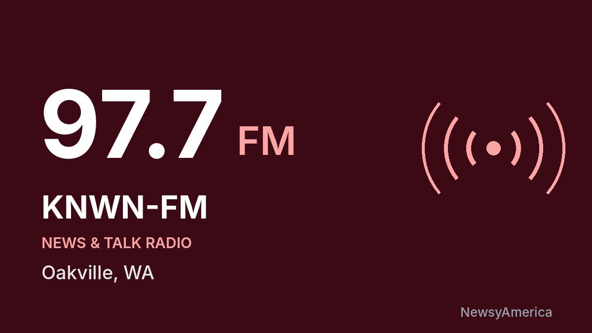 KNWN-FM 97.7 FM – Oakville