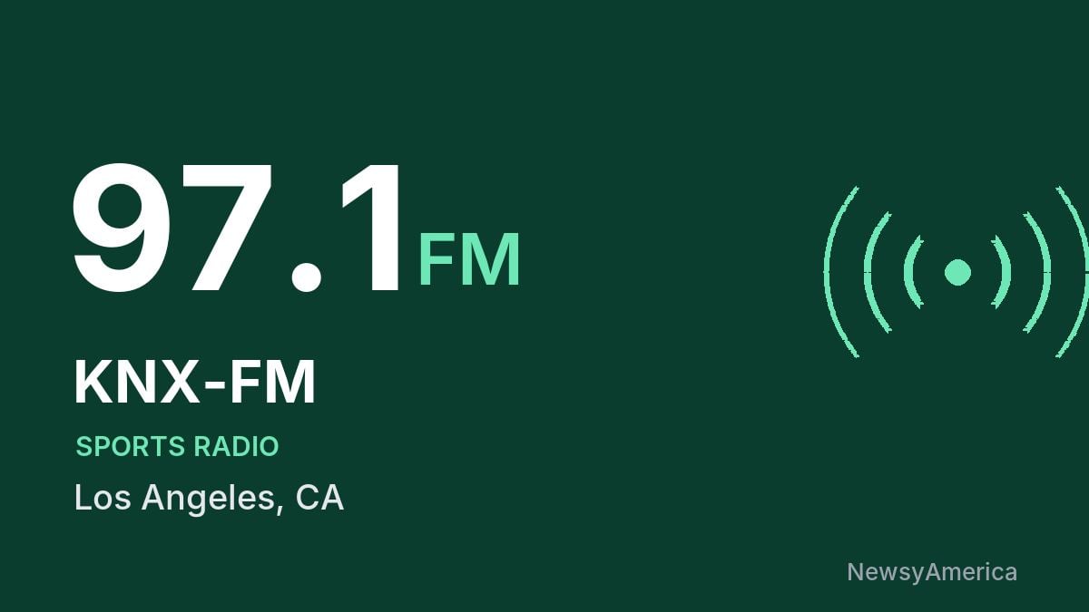 KNX-FM 97.1 FM – Los Angeles
