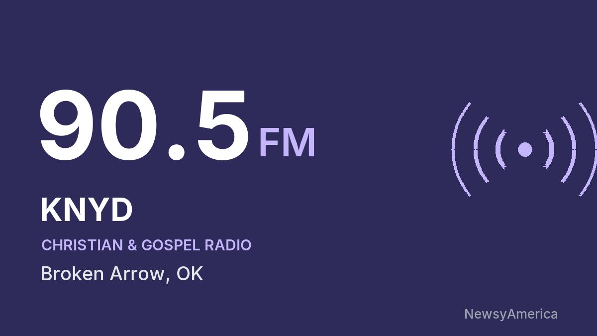 KNYD 90.5 FM – Broken Arrow