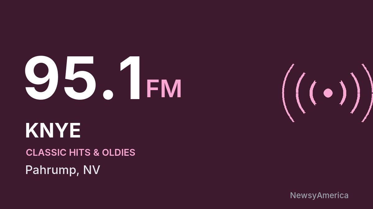 KNYE 95.1 FM – Pahrump