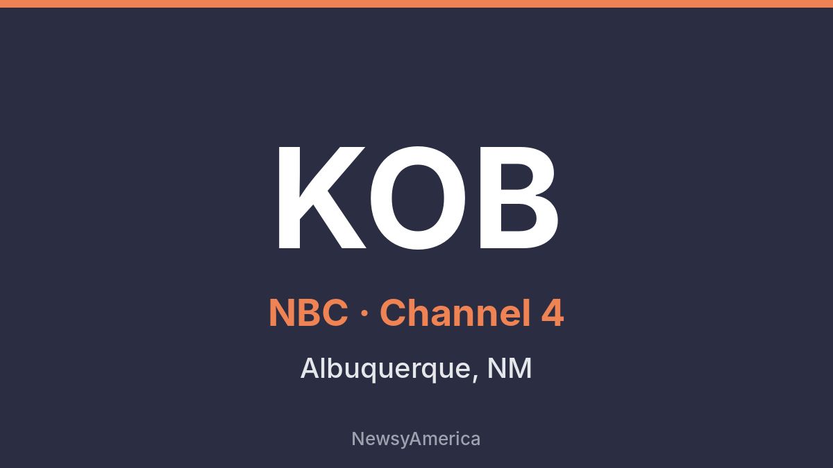 KOB – NBC 4 Albuquerque