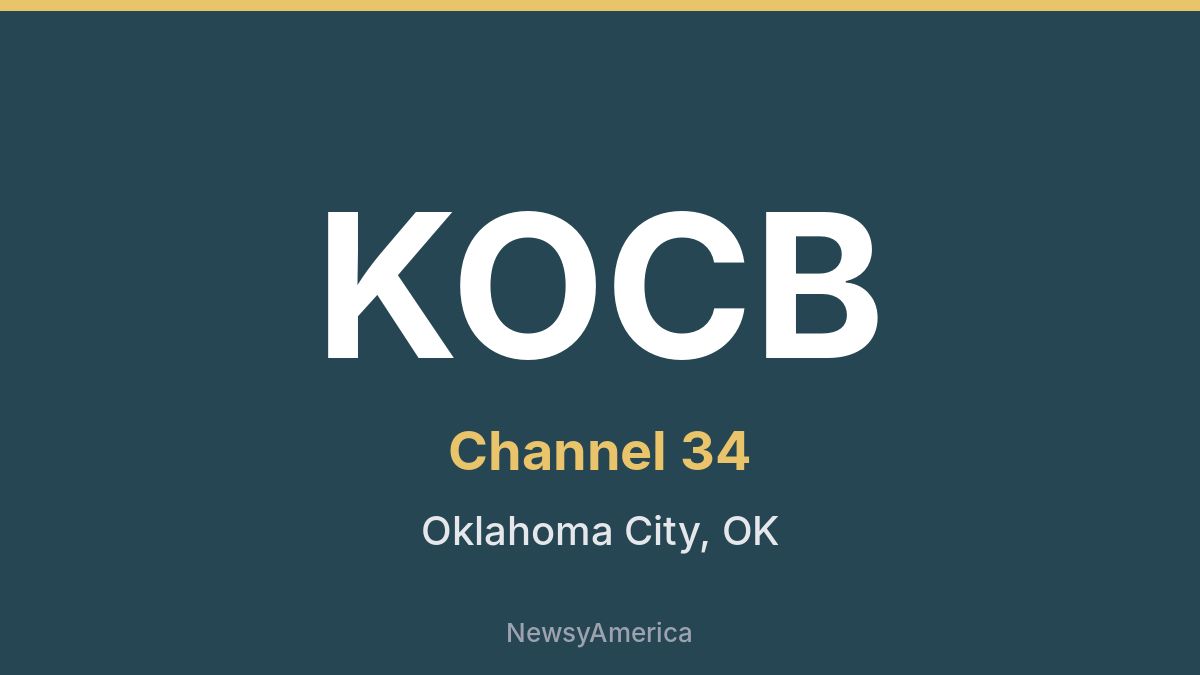 KOCB – Channel 34 Oklahoma City