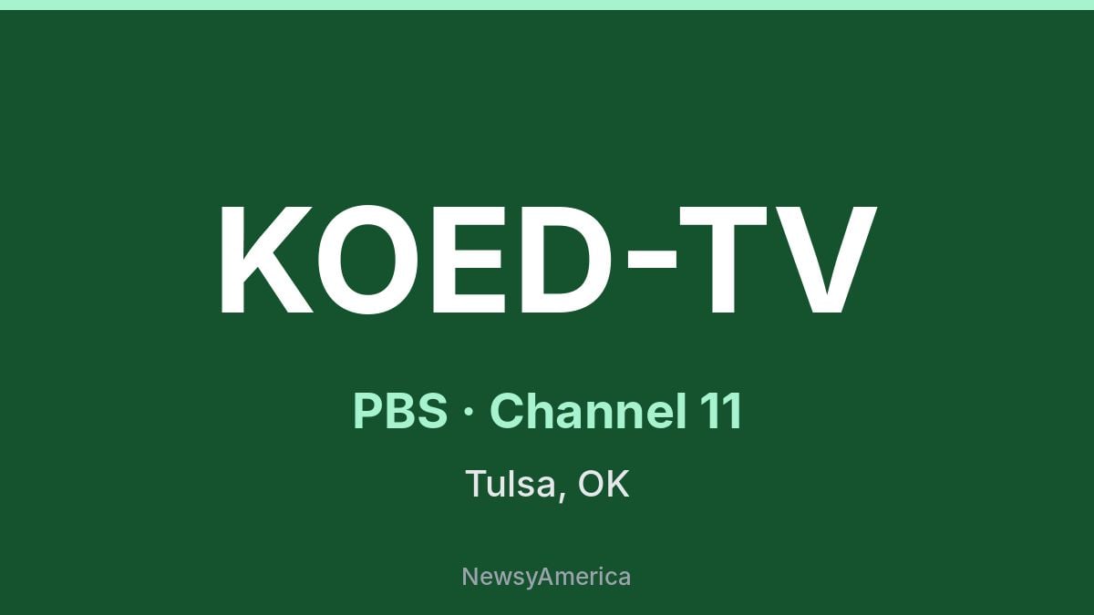 KOED-TV – PBS 11 Tulsa