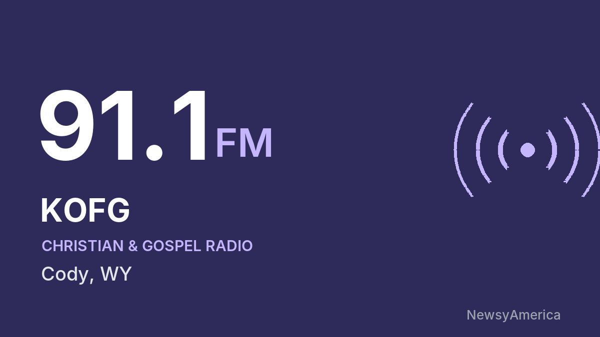 KOFG 91.1 FM – Cody