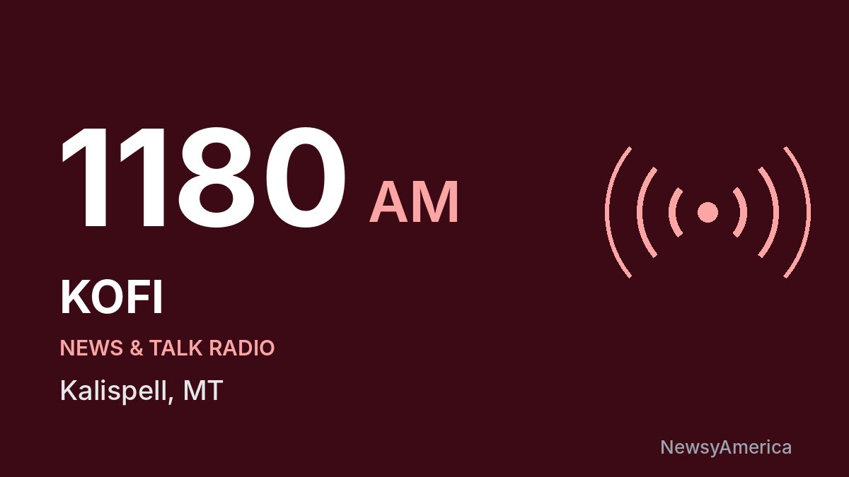 KOFI 1180 AM – Kalispell