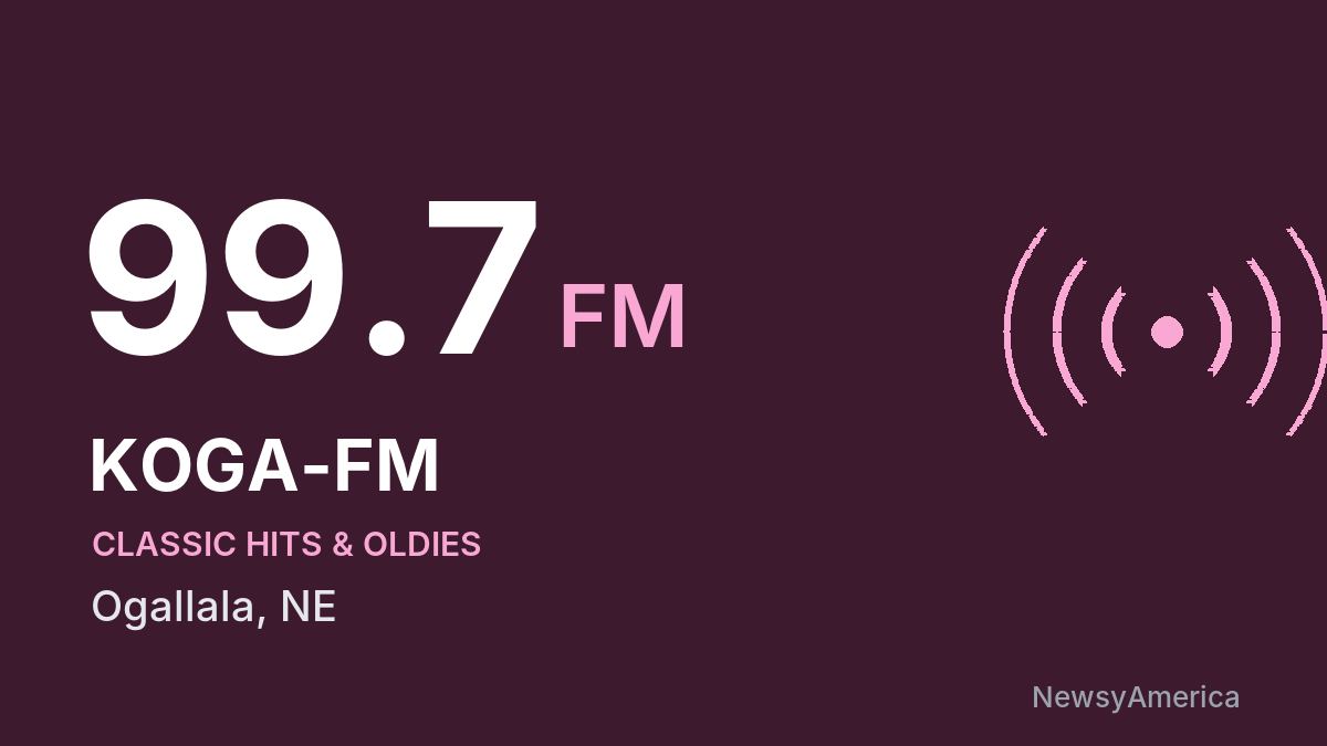 KOGA-FM 99.7 FM – Ogallala