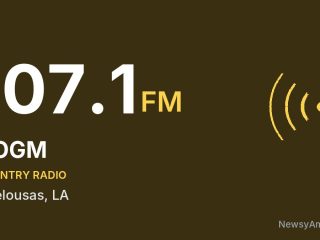 KOGM 107.1 FM, Opelousas, LA