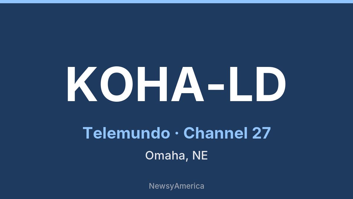 KOHA-LD – Telemundo 27 Omaha