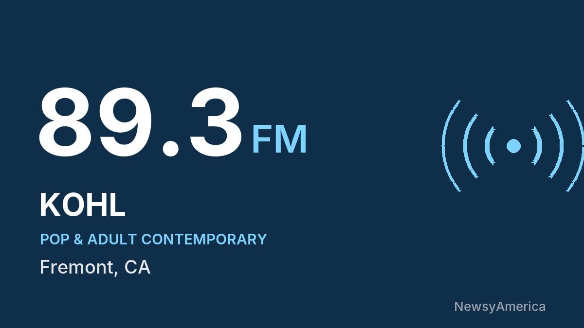 KOHL 89.3 FM – Fremont